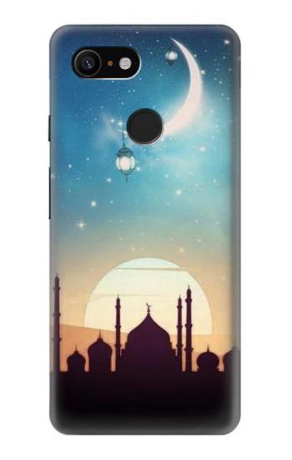 S3502 Islamic Sunset Case For Google Pixel 3