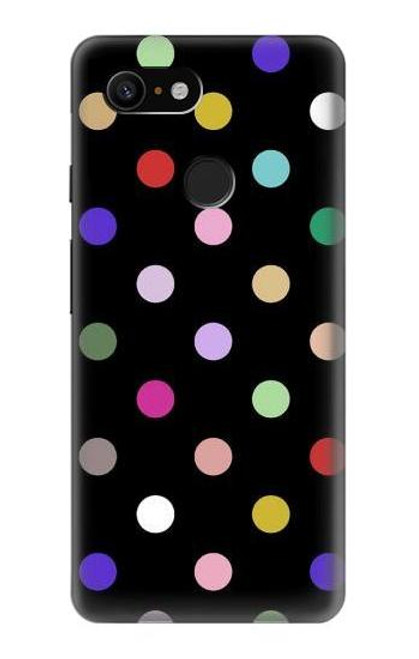 S3532 Colorful Polka Dot Case For Google Pixel 3