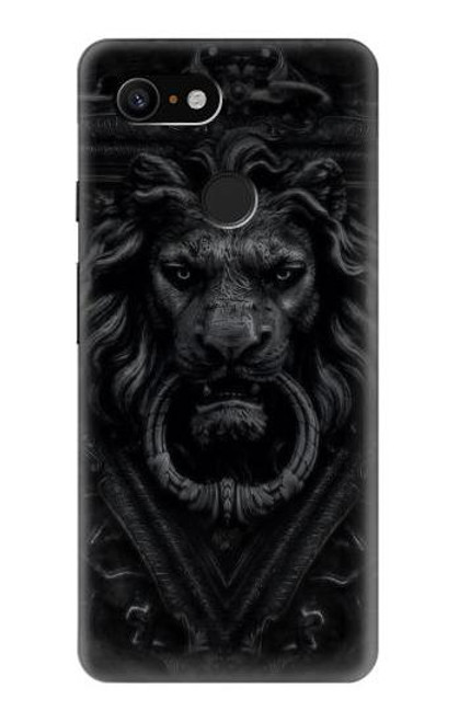 S3619 Dark Gothic Lion Case For Google Pixel 3