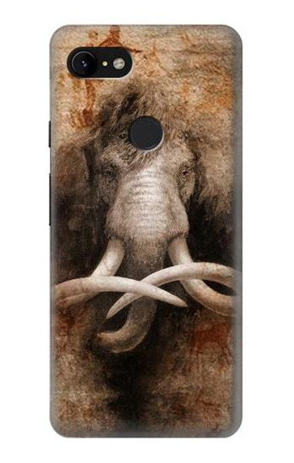 S3427 Mammoth Ancient Cave Art Case For Google Pixel 3 XL