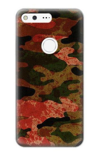 S3393 Camouflage Blood Splatter Case For Google Pixel XL