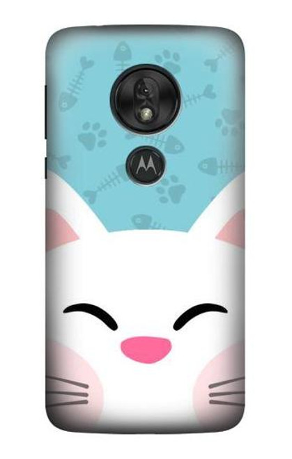 S3542 Cute Cat Cartoon Case For Motorola Moto G7 Power