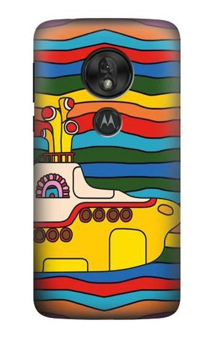 S3599 Hippie Submarine Case For Motorola Moto G7 Power