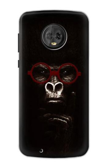S3529 Thinking Gorilla Case For Motorola Moto G6