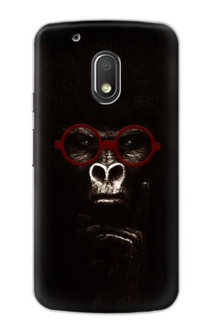 S3529 Thinking Gorilla Case For Motorola Moto G4 Play