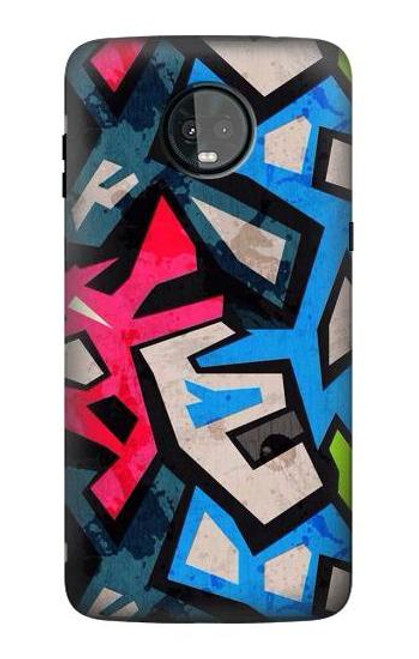 S3445 Graffiti Street Art Case For Motorola Moto Z3, Z3 Play