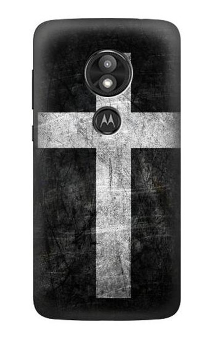 S3491 Christian Cross Case For Motorola Moto E Play (5th Gen.), Moto E5 Play, Moto E5 Cruise (E5 Play US Version)