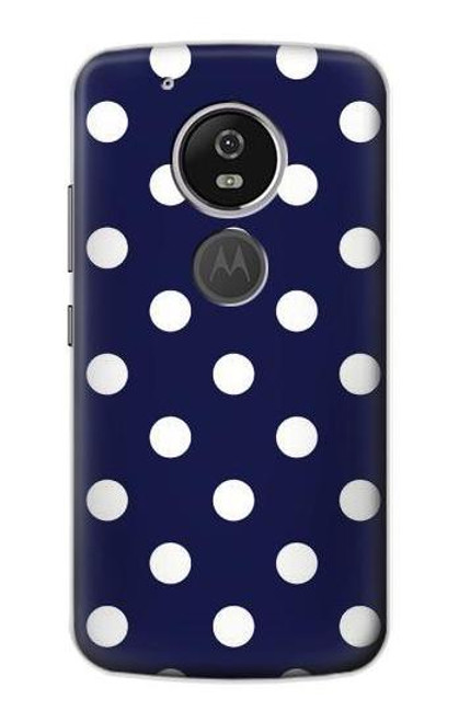 S3533 Blue Polka Dot Case For Motorola Moto G6 Play, Moto G6 Forge, Moto E5