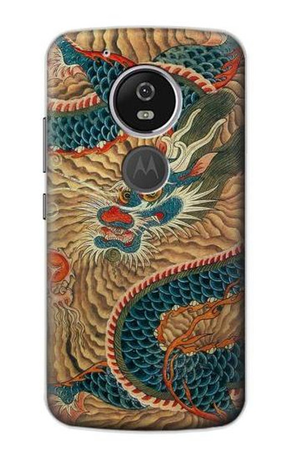 S3541 Dragon Cloud Painting Case For Motorola Moto G6 Play, Moto G6 Forge, Moto E5