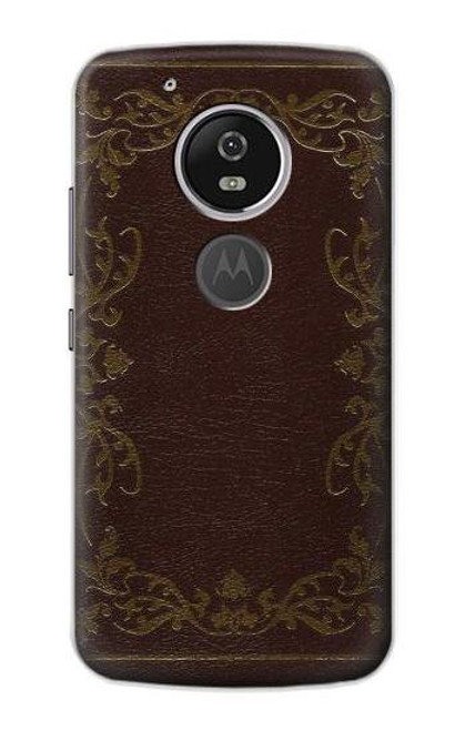 S3553 Vintage Book Cover Case For Motorola Moto G6 Play, Moto G6 Forge, Moto E5