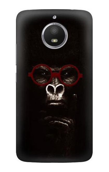 S3529 Thinking Gorilla Case For Motorola Moto E4 Plus