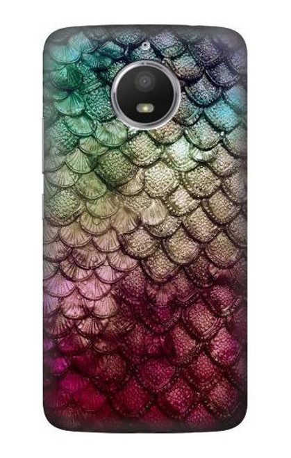 S3539 Mermaid Fish Scale Case For Motorola Moto E4 Plus