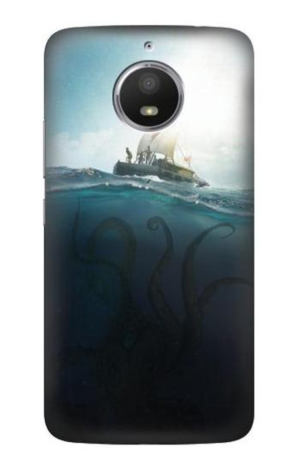 S3540 Giant Octopus Case For Motorola Moto E4 Plus