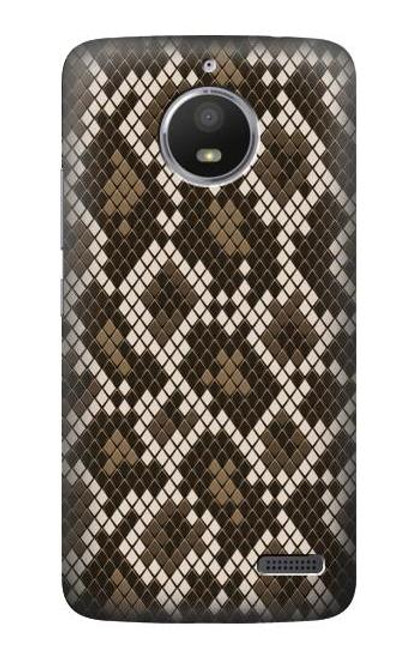 S3389 Seamless Snake Skin Pattern Graphic Case For Motorola Moto E4