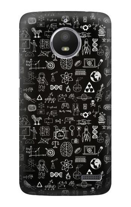 S3426 Blackboard Science Case For Motorola Moto E4