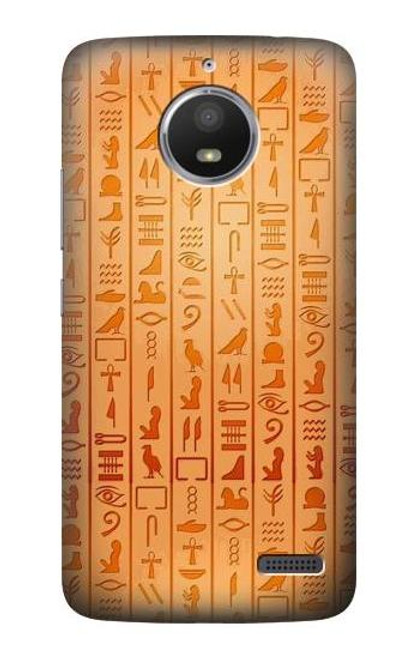 S3440 Egyptian Hieroglyphs Case For Motorola Moto E4