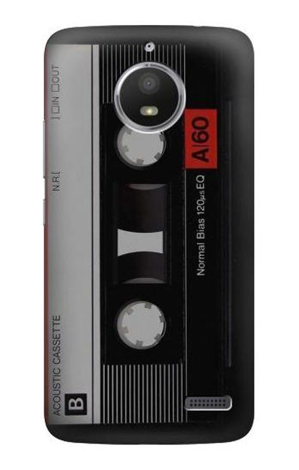 S3516 Vintage Cassette Tape Case For Motorola Moto E4