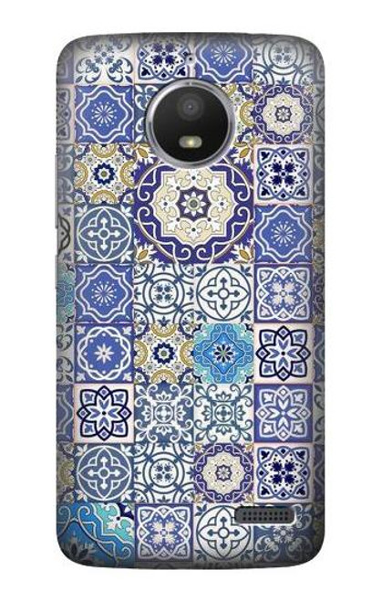S3537 Moroccan Mosaic Pattern Case For Motorola Moto E4