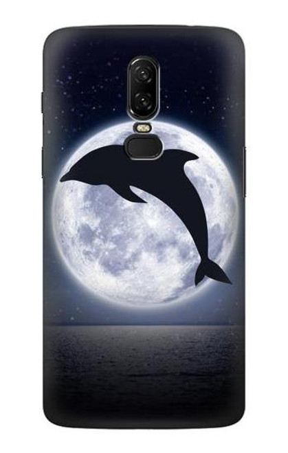 S3510 Dolphin Moon Night Case For OnePlus 6