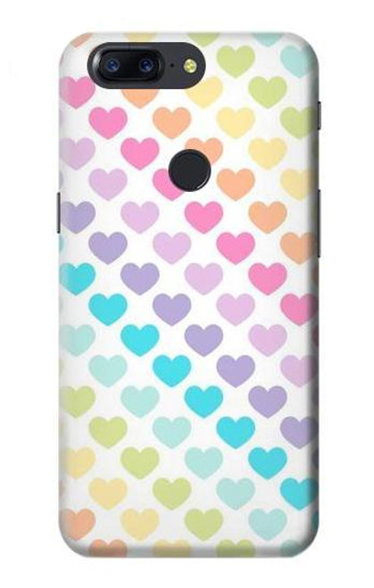 S3499 Colorful Heart Pattern Case For OnePlus 5T