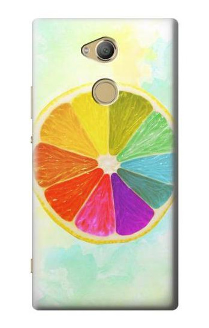 S3493 Colorful Lemon Case For Sony Xperia XA2 Ultra