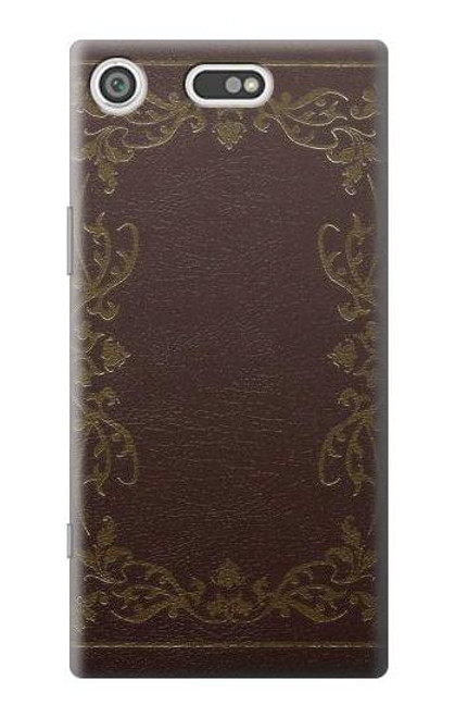 S3553 Vintage Book Cover Case For Sony Xperia XZ1