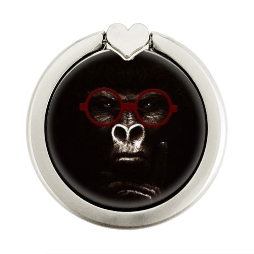 S3529 Thinking Gorilla Graphic Ring Holder and Pop Up Grip