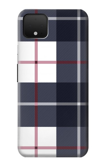 S3452 Plaid Fabric Pattern Case For Google Pixel 4 XL