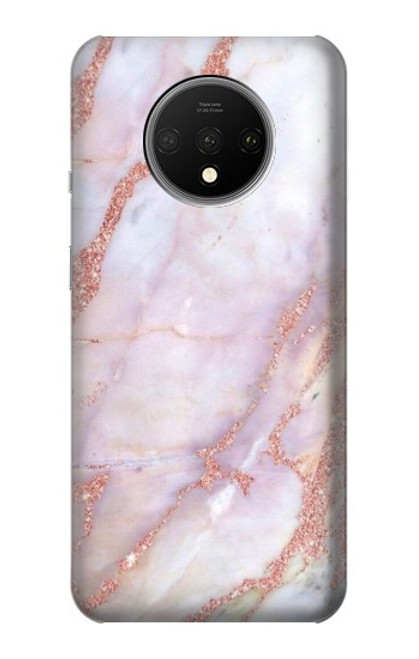 S3482 Soft Pink Marble Graphic Print Case For OnePlus 7T