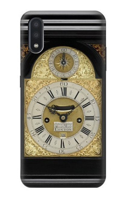 S3144 Antique Bracket Clock Case For Samsung Galaxy A01