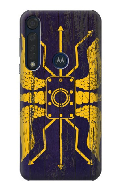 S3546 Roman Shield Blue Case For Motorola Moto G8 Plus