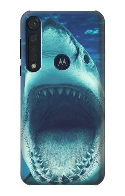 S3548 Tiger Shark Case For Motorola Moto G8 Plus