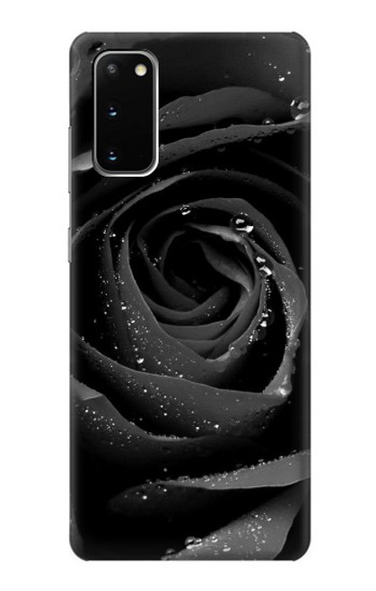 S1598 Black Rose Case For Samsung Galaxy S20