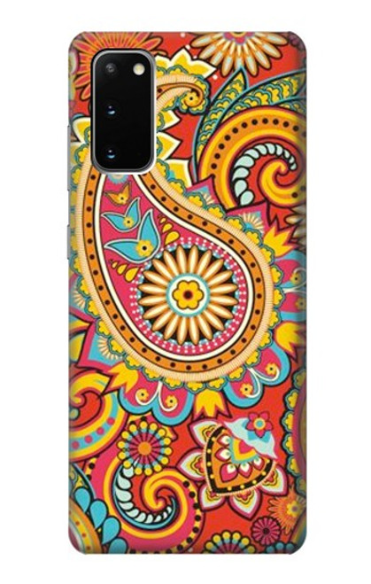 S3402 Floral Paisley Pattern Seamless Case For Samsung Galaxy S20