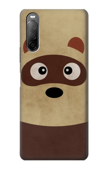 S2825 Cute Cartoon Raccoon Case For Sony Xperia 10 II