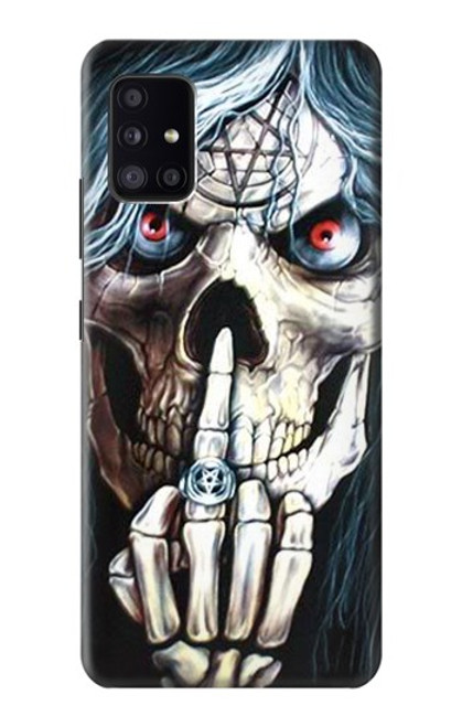 S0222 Skull Pentagram Case For Samsung Galaxy A41