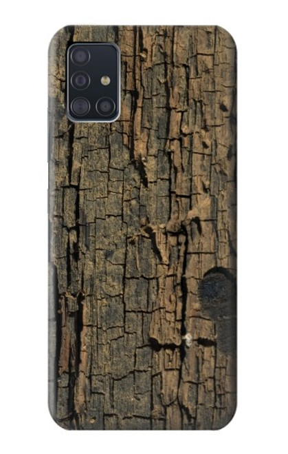 S0598 Wood Graphic Printed Case For Samsung Galaxy A51 5G