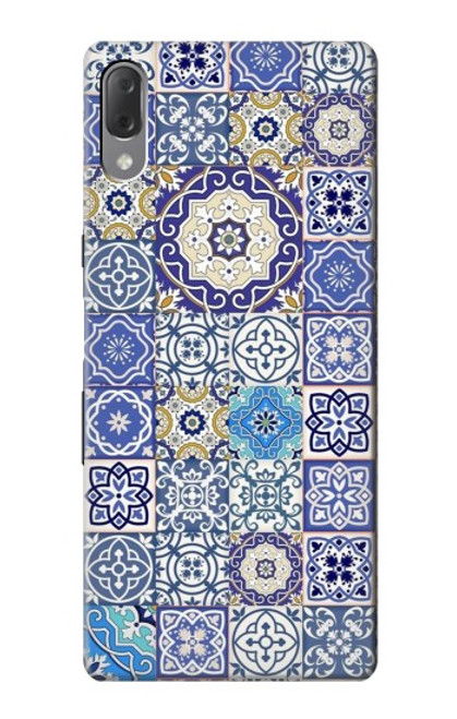 S3537 Moroccan Mosaic Pattern Case For Sony Xperia L3