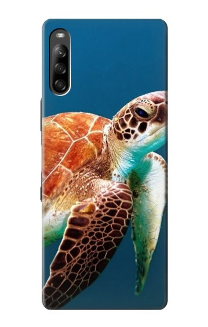 S3497 Green Sea Turtle Case For Sony Xperia L4
