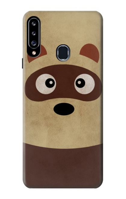 S2825 Cute Cartoon Raccoon Case For Samsung Galaxy A20s