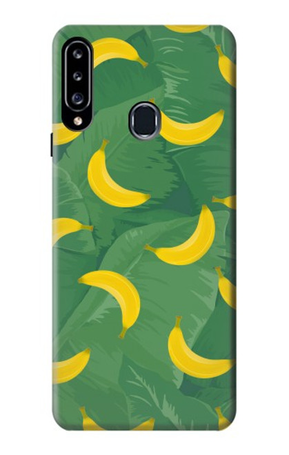 S3286 Banana Fruit Pattern Case For Samsung Galaxy A20s