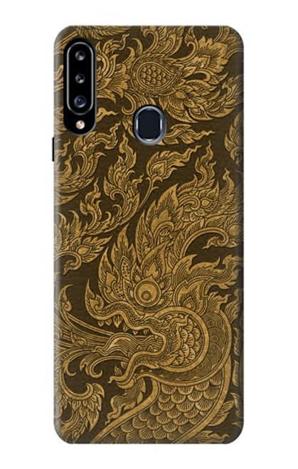 S3382 Thai Art Naga Case For Samsung Galaxy A20s