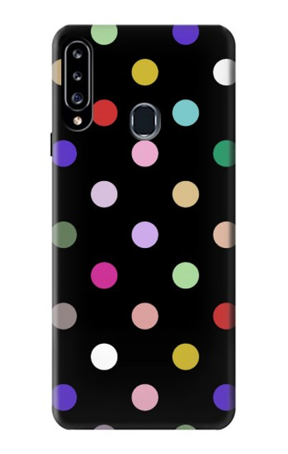S3532 Colorful Polka Dot Case For Samsung Galaxy A20s