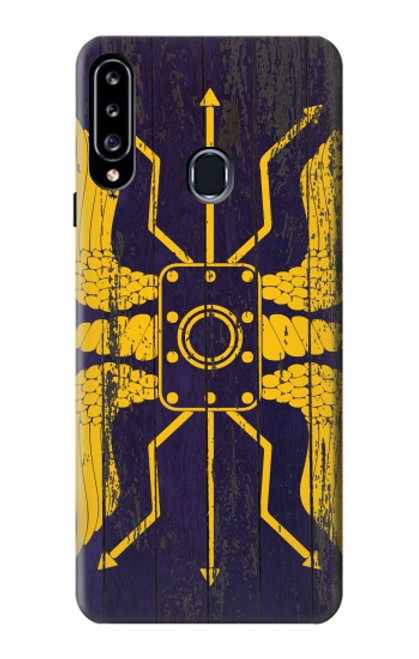 S3546 Roman Shield Blue Case For Samsung Galaxy A20s