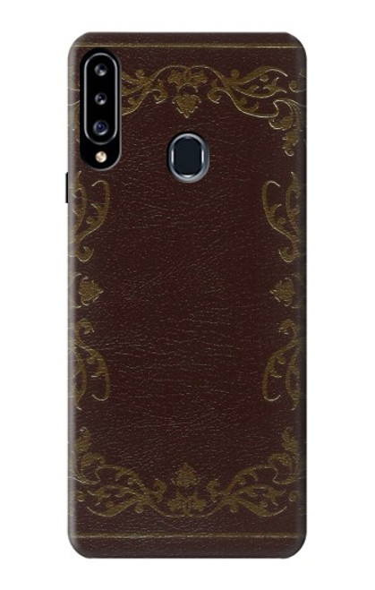 S3553 Vintage Book Cover Case For Samsung Galaxy A20s