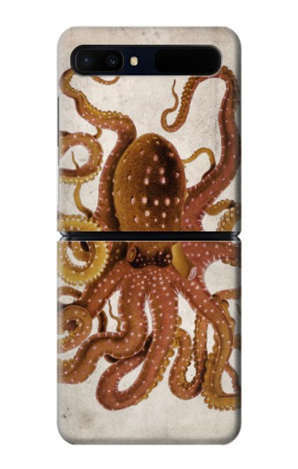 S2801 Vintage Octopus Case For Samsung Galaxy Z Flip 5G