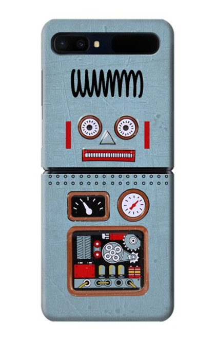 S3040 Retro Robot Toy Case For Samsung Galaxy Z Flip 5G