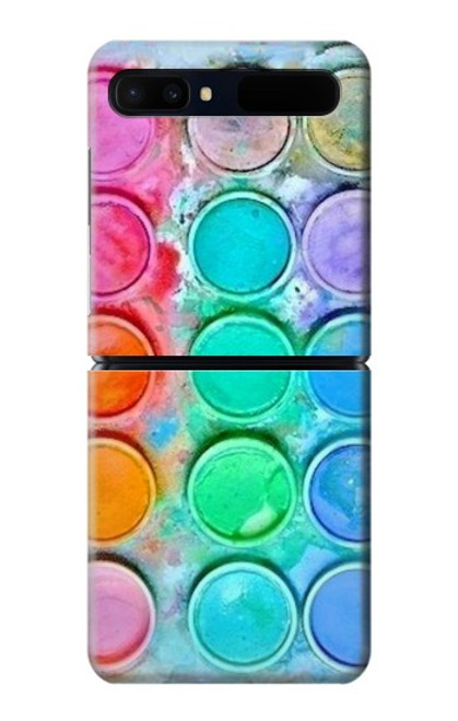 S3235 Watercolor Mixing Case For Samsung Galaxy Z Flip 5G