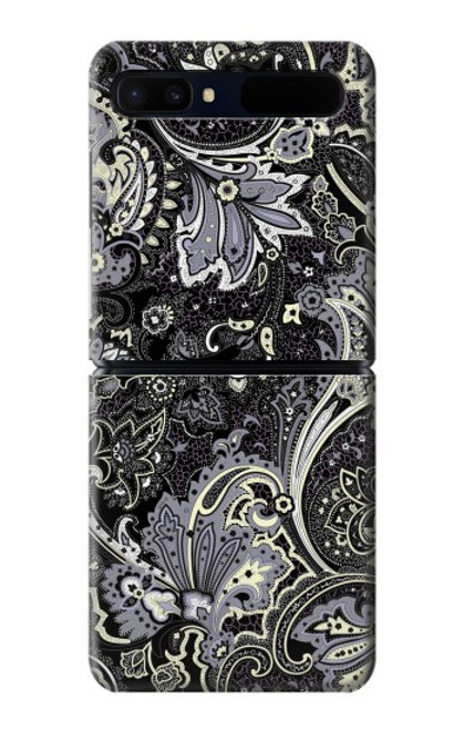 S3251 Batik Flower Pattern Case For Samsung Galaxy Z Flip 5G