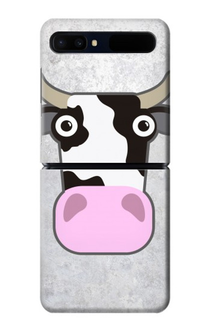 S3257 Cow Cartoon Case For Samsung Galaxy Z Flip 5G
